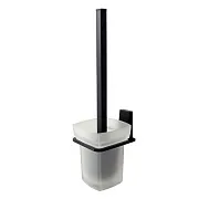 Ершик для унитаза WasserKraft Abens подвесной стекло/металл черный (K-3227) Ершик для унитаза WasserKraft Abens подвесной стекло/металл черный (K-3227)