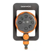 Дождеватель 1х1/2х5/8х3/4 Daewoo 8в1 пластиковый статический 8 режимов (DWS 1018)