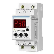 Реле напряжения Новатек-Электро РН-25t 230 В 25 А тип AC (7858059) Реле напряжения Новатек-Электро РН-25t 230 В 25 А тип AC (7858059)