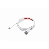 Кабель USB-A/Lightning Rexant 2,4 А 1 м (18-0000) Кабель USB-A/Lightning Rexant 2,4 А 1 м (18-0000)