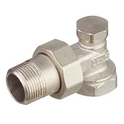 Клапан запорный угловой Valtec 3/4 НР(ш) х 3/4 ВР(г) для радиатора (VT.019.N.05) Клапан запорный угловой Valtec 3/4 НР(ш) х 3/4 ВР(г) для радиатора (VT.019.N.05)