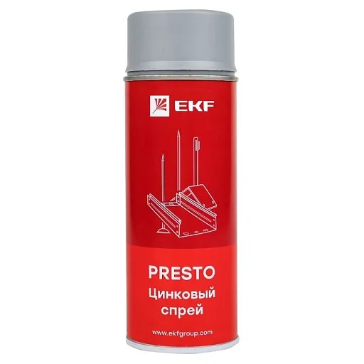 Спрей цинковый EKF Presto (lp-zinc) Спрей цинковый EKF Presto (lp-zinc)