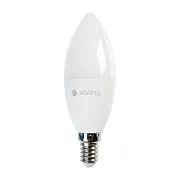 Лампа умная Sibling светодиодная диммируемая Е14 5 Вт RGB IP20 свеча Лампа умная Sibling светодиодная диммируемая Е14 5 Вт RGB IP20 свеча