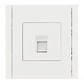 Розетка компьютерная IEK Forte&Piano FP232 встраиваемая белая RJ45 (FP-K10-1-K01) Розетка компьютерная IEK Forte&Piano FP232 встраиваемая белая RJ45 (FP-K10-1-K01)