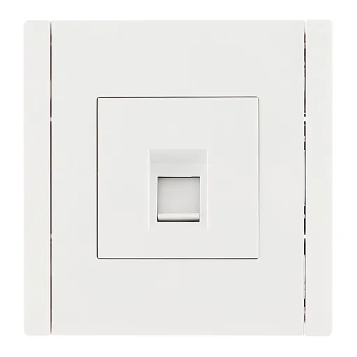 Розетка компьютерная IEK Forte&Piano FP232 встраиваемая белая RJ45 (FP-K10-1-K01) Розетка компьютерная IEK Forte&Piano FP232 встраиваемая белая RJ45 (FP-K10-1-K01)