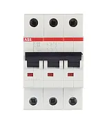 Автоматический выключатель модульный ABB S203 3P 50А тип C 6 кА 400 В (2CDS253001R0504) Автоматический выключатель модульный ABB S203 3P 50А тип C 6 кА 400 В (2CDS253001R0504)
