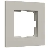 Рамка Werkel Slab одноместная дымчатая софт (a071622)