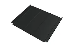 Кликфальц 0,5 мм Grand Line Double Pro Line с пленкой на замках антрацитово-серый RAL 7016 satin Кликфальц 0,5 мм Grand Line Double Pro Line с пленкой на замках антрацитово-серый RAL 7016 satin