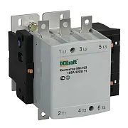 Контактор модульный Dekraft КМ-103 220 В 185 А тип AC 1НО+1НЗ (22154DEK) Контактор модульный Dekraft КМ-103 220 В 185 А тип AC 1НО+1НЗ (22154DEK)