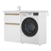 Тумба под раковину AM.PM X-Joy 60 см напольная дерево/белая (M85AFSX0602WG)