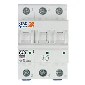 Автоматический выключатель модульный КЭАЗ OptiDin BM63 3P 40А тип C 4,5 кА 400 В (326816) Автоматический выключатель модульный КЭАЗ OptiDin BM63 3P 40А тип C 4,5 кА 400 В (326816)