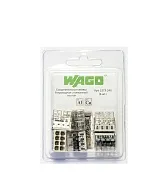 Клемма на 8 проводов Wago 2273-248 0,5-2,5 кв. мм самозажимная с пастой (6 шт.) Клемма на 8 проводов Wago 2273-248 0,5-2,5 кв. мм самозажимная с пастой (6 шт.)