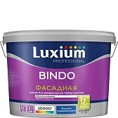 Краска фасадная Luxium эластичная акриловая база BC бесцветная 9 л