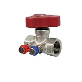 Клапан балансировочный ручной Sanext STP H 1 ВР(г) х 1 ВР(г) 16 бар (6533)