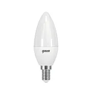 Лампа светодиодная Gauss E14 6500К 9,5 Вт 950 Лм 150-265 В свеча матовая