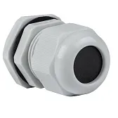 Кабельный ввод EKF PROxima PG16 диаметром 10-14 мм IP54 пластиковый серый (20 шт.) (plc-pg-16-r)