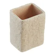 Стакан для ванной Fora Stone Natural настольный полирезин бежевый (FOR-STN44NAT) Стакан для ванной Fora Stone Natural настольный полирезин бежевый (FOR-STN44NAT)