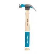 Молоток-гвоздодер Gross 450 г обрезиненная ручка (10415) Молоток-гвоздодер Gross 450 г обрезиненная ручка (10415)
