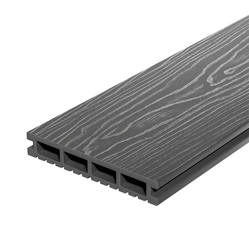 Террасная доска Decking Urban ДПК серый (дымчатый дуб) Террасная доска Decking Urban ДПК серый (дымчатый дуб)