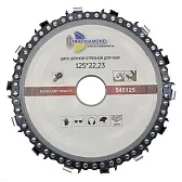 Диск пильный цепной по дереву для УШМ Trio-Diamond 125х22,2х4,5 мм (545125) Диск пильный цепной по дереву для УШМ Trio-Diamond 125х22,2х4,5 мм (545125)