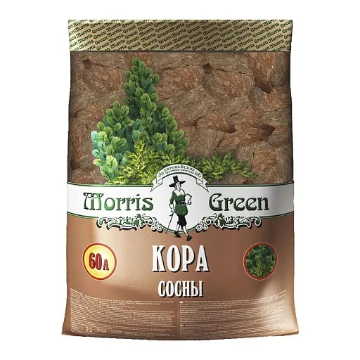 Кора Morris Green сосновая фракция 30-160 мм 60 л Кора Morris Green сосновая фракция 30-160 мм 60 л