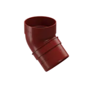 Docke STANDARD Колено 80 мм * 45° (Красный 3005)
