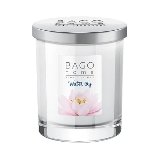 Свеча ароматическая Bago home Водяная лилия 132 г Свеча ароматическая Bago home Водяная лилия 132 г
