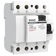 УЗО EKF Basic ВДT-40 40А 3P+N тип AC 100 мА 4,5 кА компактное (elcb-4-40-100e-sim) УЗО EKF Basic ВДT-40 40А 3P+N тип AC 100 мА 4,5 кА компактное (elcb-4-40-100e-sim)