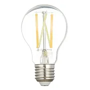 Лампа умная Gauss Smart Home филаментная диммируемая E27 6,5 Вт теплый/холодный 2000-6500 К IP00 груша Лампа умная Gauss Smart Home филаментная диммируемая E27 6,5 Вт теплый/холодный 2000-6500 К IP00 груша