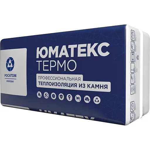 Утеплитель Umatex Termo Smart XL 50х600х1200 мм 11,52 кв.м Утеплитель Umatex Termo Smart XL 50х600х1200 мм 11,52 кв.м