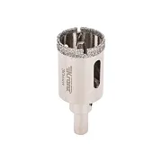 Коронка алмазная Kranz (KR-92-0010) по стеклу/керамике/керамограниту d30 мм