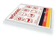 Монолитный поликарбонат WOGGEL 10 мм прозрачный