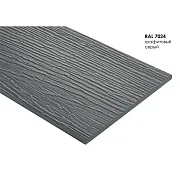 Сайдинг фиброцементный Fibra Plank 3000х200 мм графитовый серый Сайдинг фиброцементный Fibra Plank 3000х200 мм графитовый серый