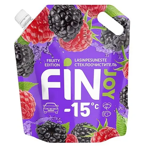 Стеклоомыватель Fin Joy Fruity зимний -15 °С 3 л Стеклоомыватель Fin Joy Fruity зимний -15 °С 3 л