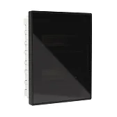 Щит распределительный встраиваемый DKC Frame ЩРВ-П пластиковый IP40 399х312х100 мм 24 модуля черная дверь (F24B1BDDIY) Щит распределительный встраиваемый DKC Frame ЩРВ-П пластиковый IP40 399х312х100 мм 24 модуля черная дверь (F24B1BDDIY)