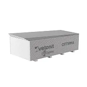 Гипсокартон Vetonit (Gyproc) Оптима 2000х1200х12,5 мм