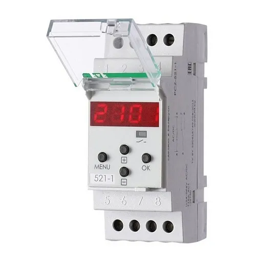 Реле времени модульное F&F PCZ-521-1 230 В 16 А тип AC/DC 1НО+1НЗ (EA02.002.010) Реле времени модульное F&F PCZ-521-1 230 В 16 А тип AC/DC 1НО+1НЗ (EA02.002.010)