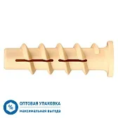 Дюбель для газобетона Hard-Fix PBT 10х50/М6 мм нейлон (600 шт.) Дюбель для газобетона Hard-Fix PBT 10х50/М6 мм нейлон (600 шт.)