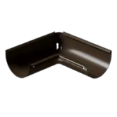 Docke STAL PREMIUM Угол внутренний 90° D125 (Каштан 8017)