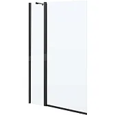 Шторка на ванну распашная 100х150х0,5 см профиль черный BelBagno Uno (UNO-V-11-100/150-C-NERO) Шторка на ванну распашная 100х150х0,5 см профиль черный BelBagno Uno (UNO-V-11-100/150-C-NERO)