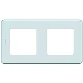 Рамка Legrand Inspiria двухместная мятная (673945) Рамка Legrand Inspiria двухместная мятная (673945)