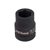 Головка торцевая ударная AV Steel 1/2х17 мм шестигранная (AV-720017) Головка торцевая ударная AV Steel 1/2х17 мм шестигранная (AV-720017)