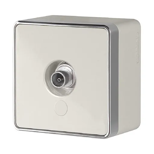Розетка телевизионная Werkel Gallant накладная слоновая кость (W5083003)