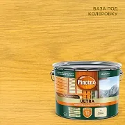 Антисептик Pinotex Ultra декоративный для дерева бесцветный основа ЕС 9 л