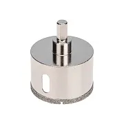 Коронка алмазная Kranz (KR-92-0015) по стеклу/керамике/керамограниту d55 мм