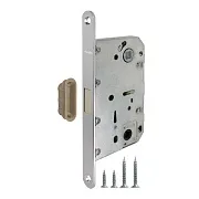 Замок врезной магнитный Fuaro MAGNM96WC-50 CP для межкомнатной двери под фиксатор хром Замок врезной магнитный Fuaro MAGNM96WC-50 CP для межкомнатной двери под фиксатор хром