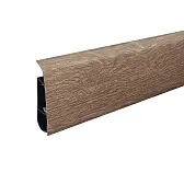 Плинтус ПВХ напольный Birch 70 мм юта 2200 мм с мягким краем Плинтус ПВХ напольный Birch 70 мм юта 2200 мм с мягким краем
