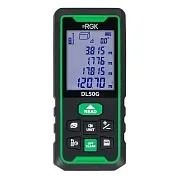 Дальномер лазерный RGK DL50G 50 м зеленый луч с угломером (778176) Дальномер лазерный RGK DL50G 50 м зеленый луч с угломером (778176)