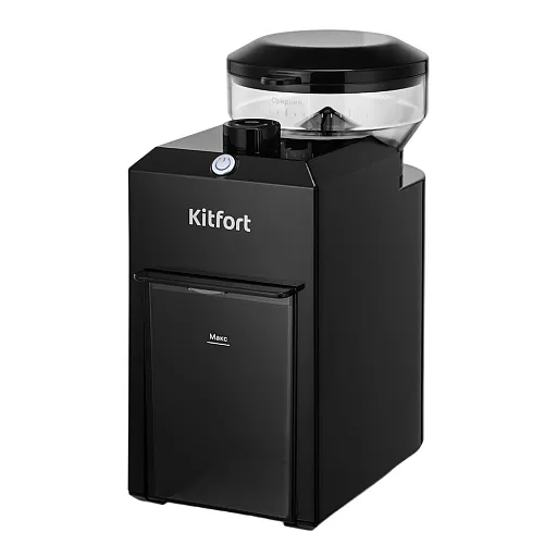 Кофемолка электрическая Kitfort КТ-7650 черная Кофемолка электрическая Kitfort КТ-7650 черная