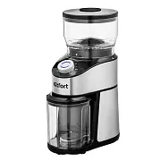 Кофемолка электрическая Kitfort КТ-744 серебро/черная Кофемолка электрическая Kitfort КТ-744 серебро/черная